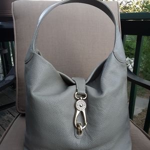 Dooney & Bourke Logo Lock Hobo